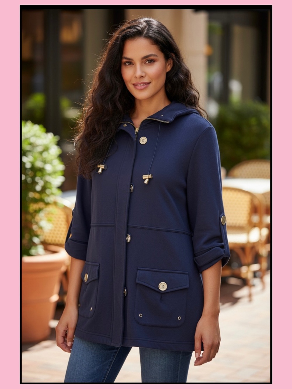 Vecceli Italy Navy Jacket